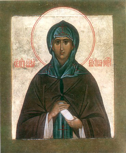Святая благоверная княгиня Анна Новгородская (икона)