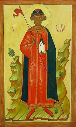 Святой Олаф (икона)