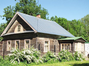 Староладожский Свято-Успенский девичий монастырь, Северо-западный деревянный келейный дом.