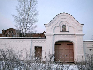 Староладожский Свято-Успенский девичий монастырь, Святые восточные врата, начало XX века.